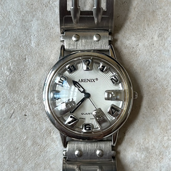 Unisex 3D  Watch ARENIX Quartz Stainless Steel Men Fashion Watch - Picture 1 of 4